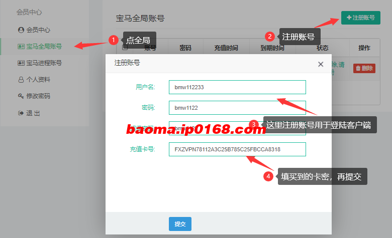 使用教程第三步_宝马ip全局版